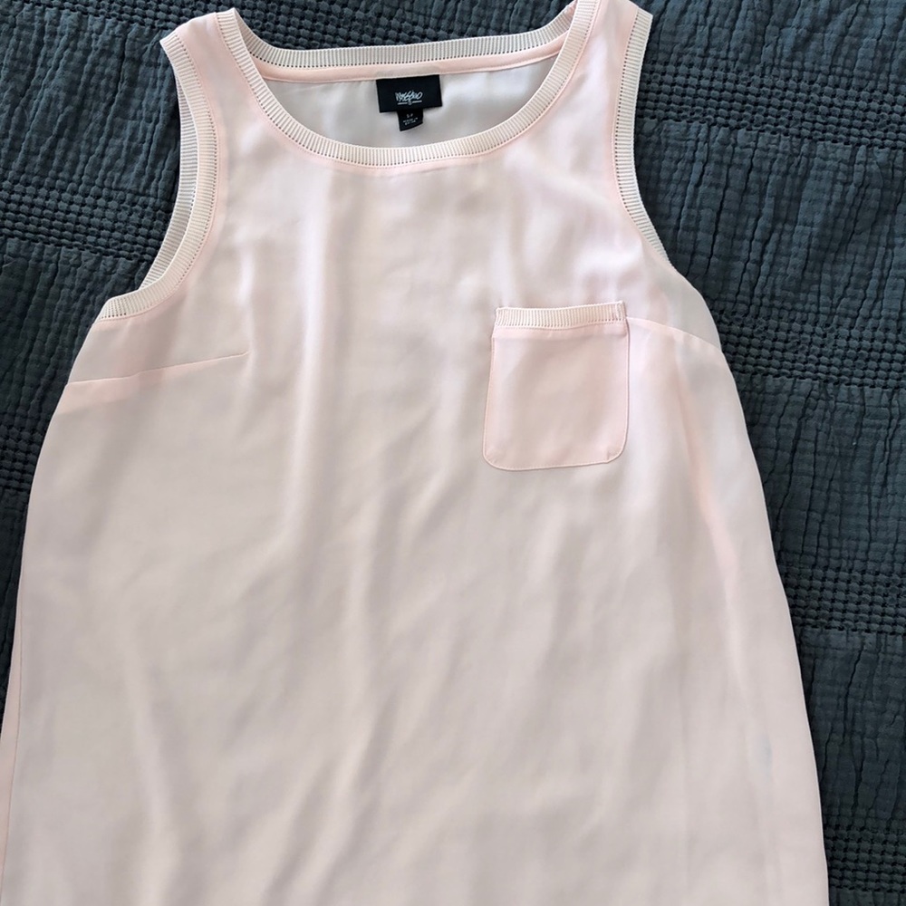 EUC Mossimo pale pink tank. Sz Small
